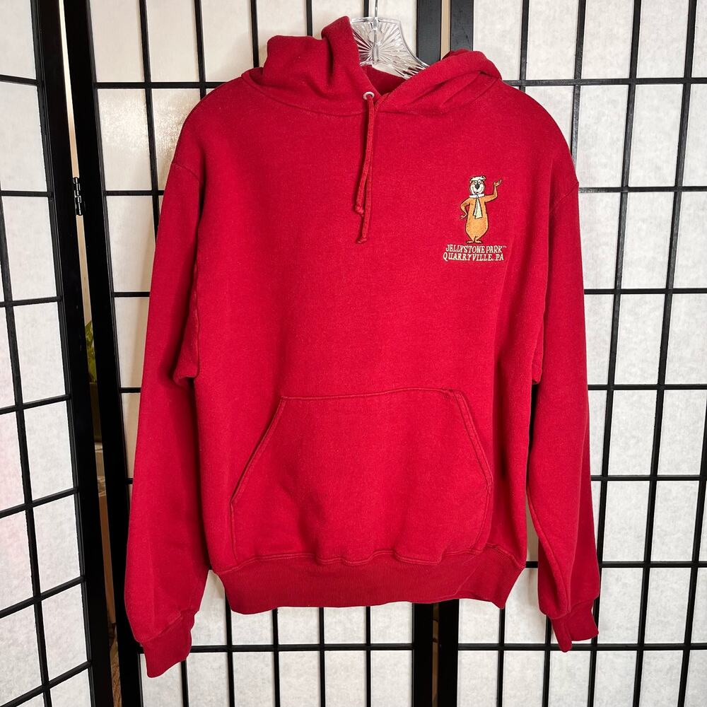 Vintage Jerzees Hanna Barber Yogi Bear Jellystone Park Quarryville Pa Sweatshirt